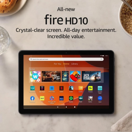 Amazon Fire HD 10 13th Gen, 4GB RAM, 64GB ROM, At Best Prices in Nigeria, Lagos, Abuja, Port Harcourt, Enugu,& Onitsha via Kidsedutab. Buy now at Kidsedutab