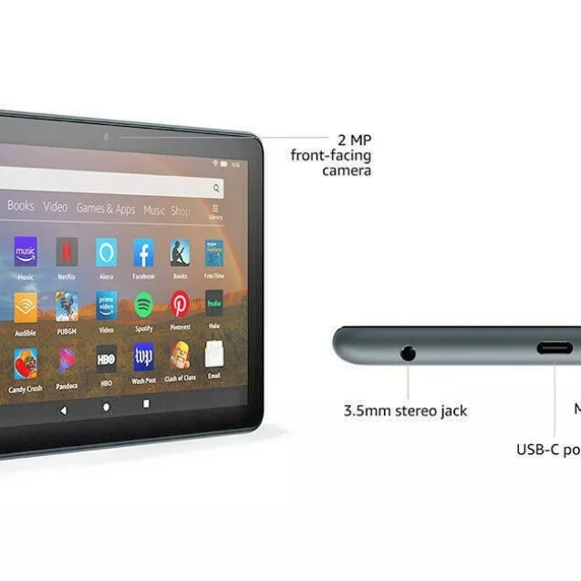 Amazon Fire HD8 Plus Edition 10th Gen, 3GB RAM, 32GB ROM, At Best Prices in Nigeria, Lagos, Abuja, Port Harcourt, Enugu, Onitsha.