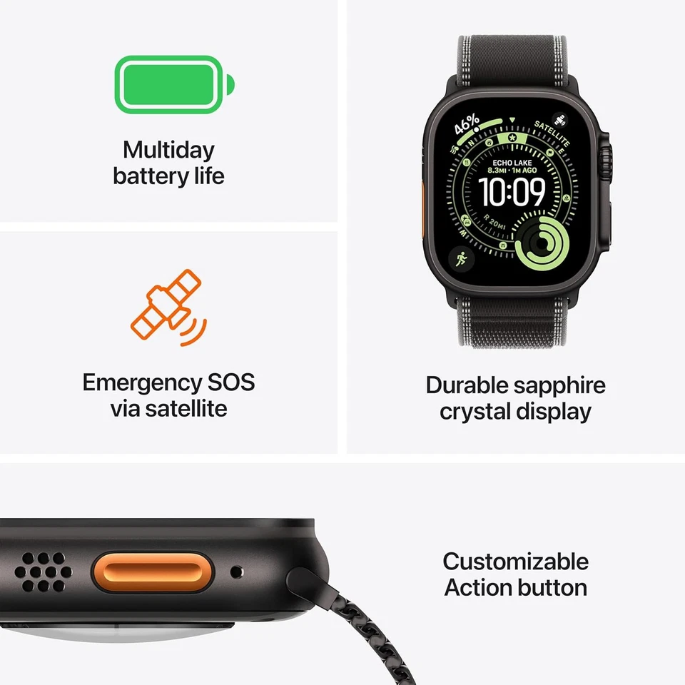 Apple Watch Ultra 3 2025 Black - Image 4