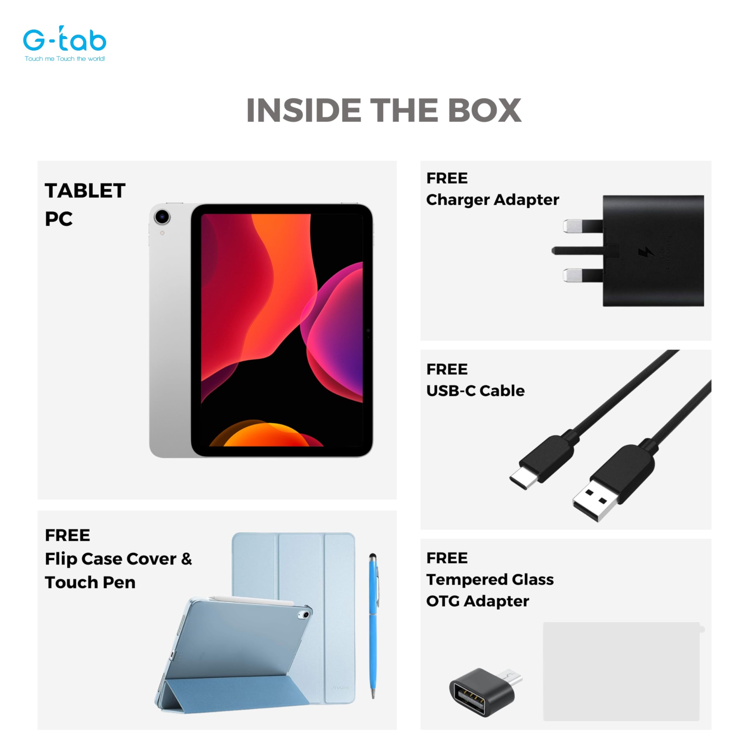 Gtab Pad 10 Wi-Fi 10.1-inch, 4GB RAM, 128GB ROM images