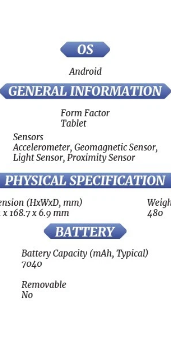 Galaxy Tab A9 Plus.................