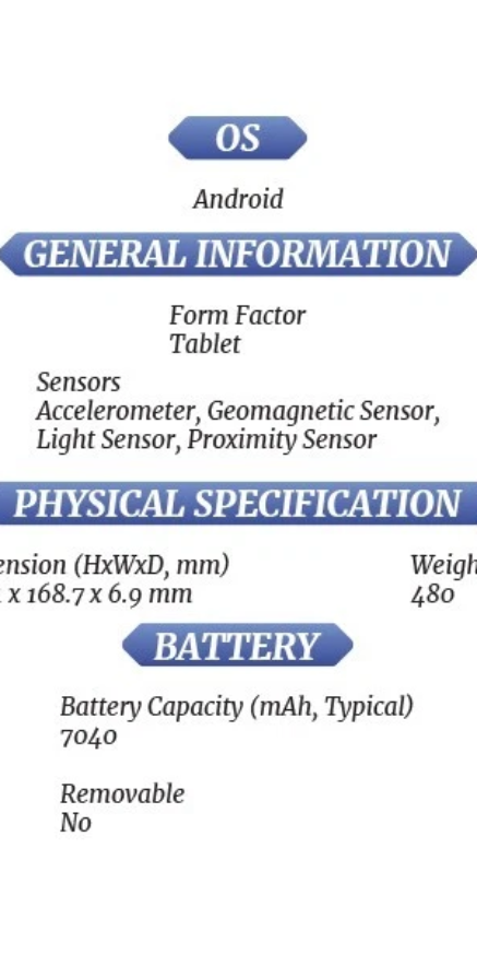 Galaxy Tab A9 Plus.................
